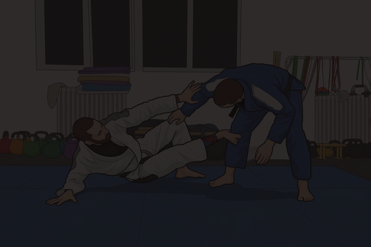 Jiu jitsu training background fallback